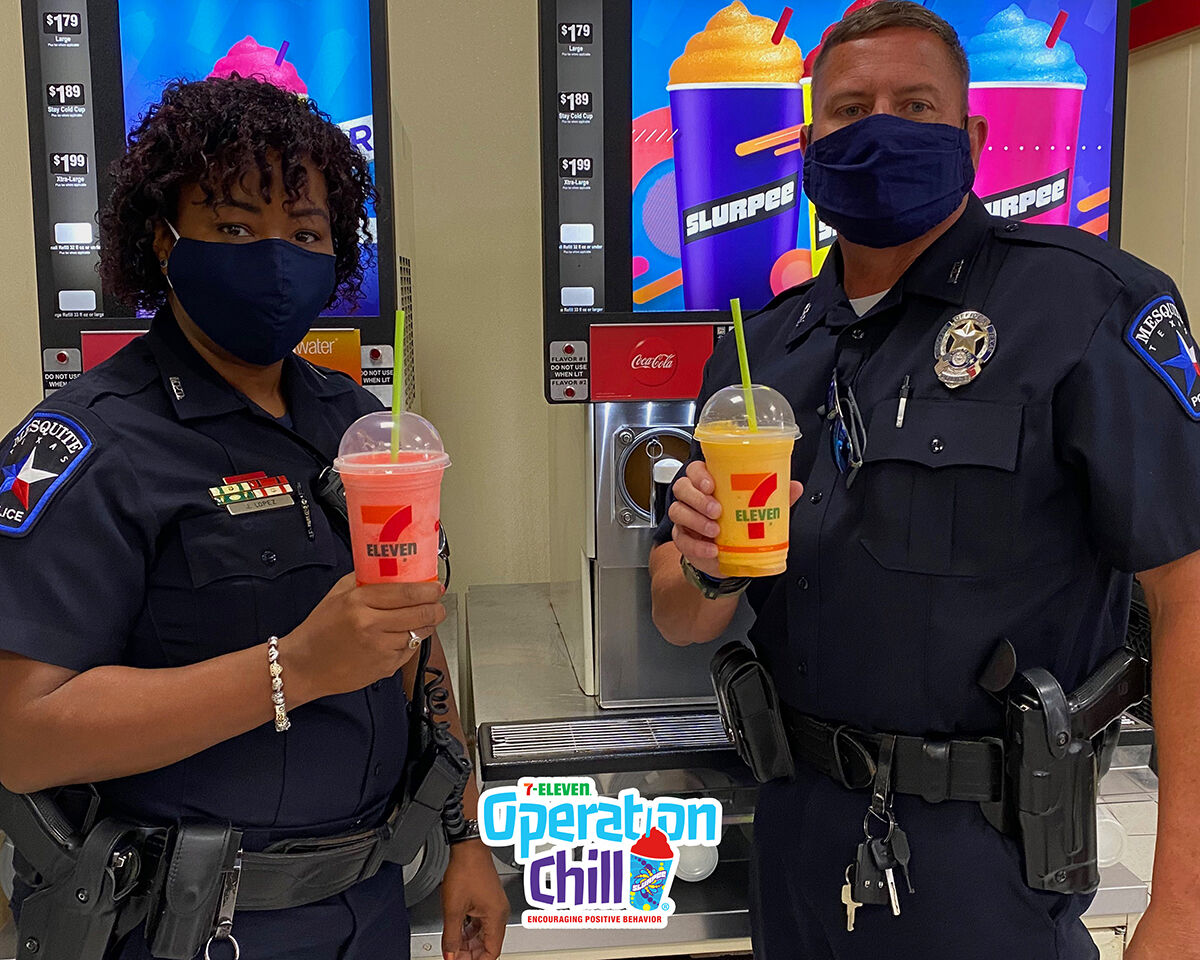 Mesquite Police Department to deliver Slurpees and smiles to kids doing good deeds